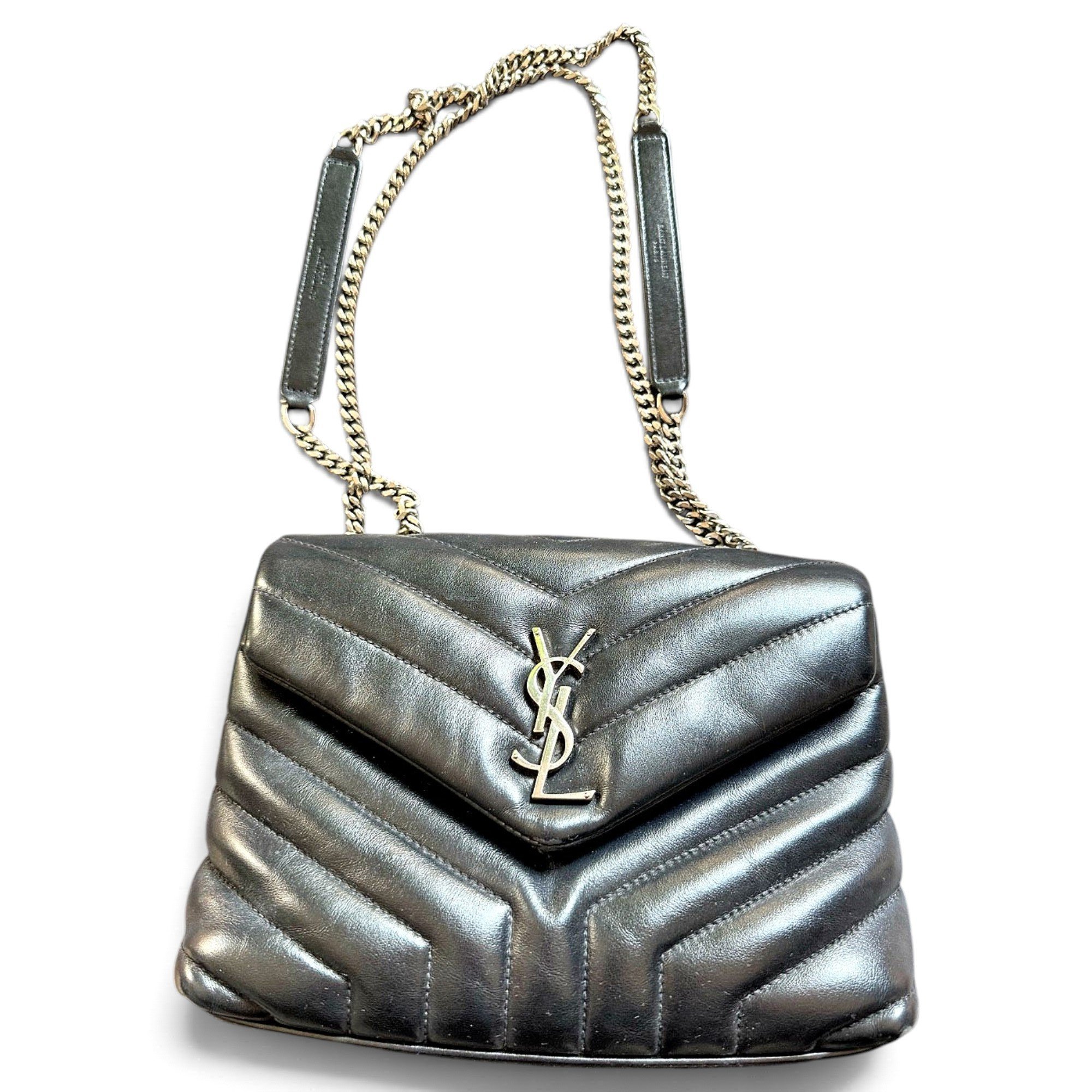 Loulou leather handbag