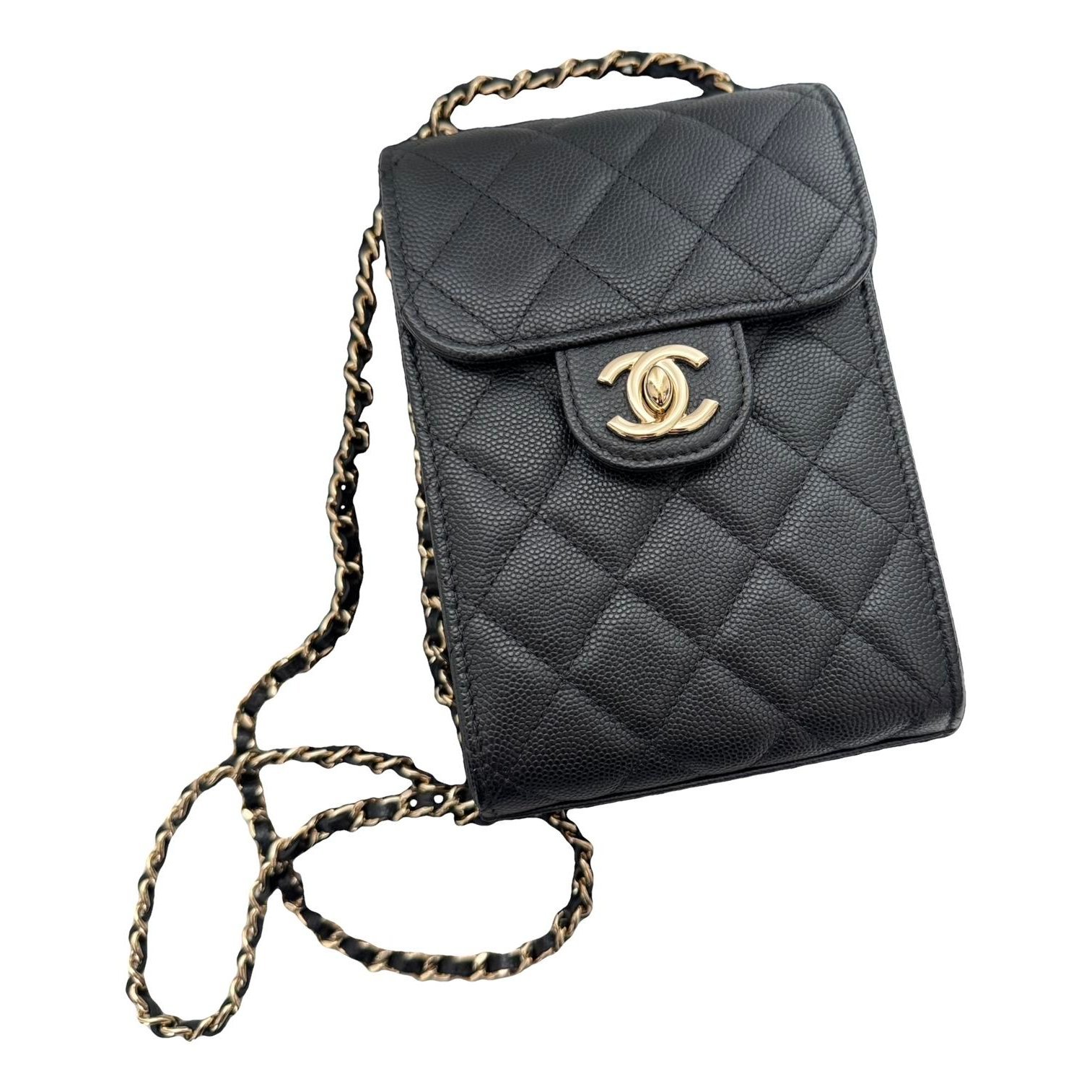 Wallet On Chain Timeless/Classique leather crossbody bag
