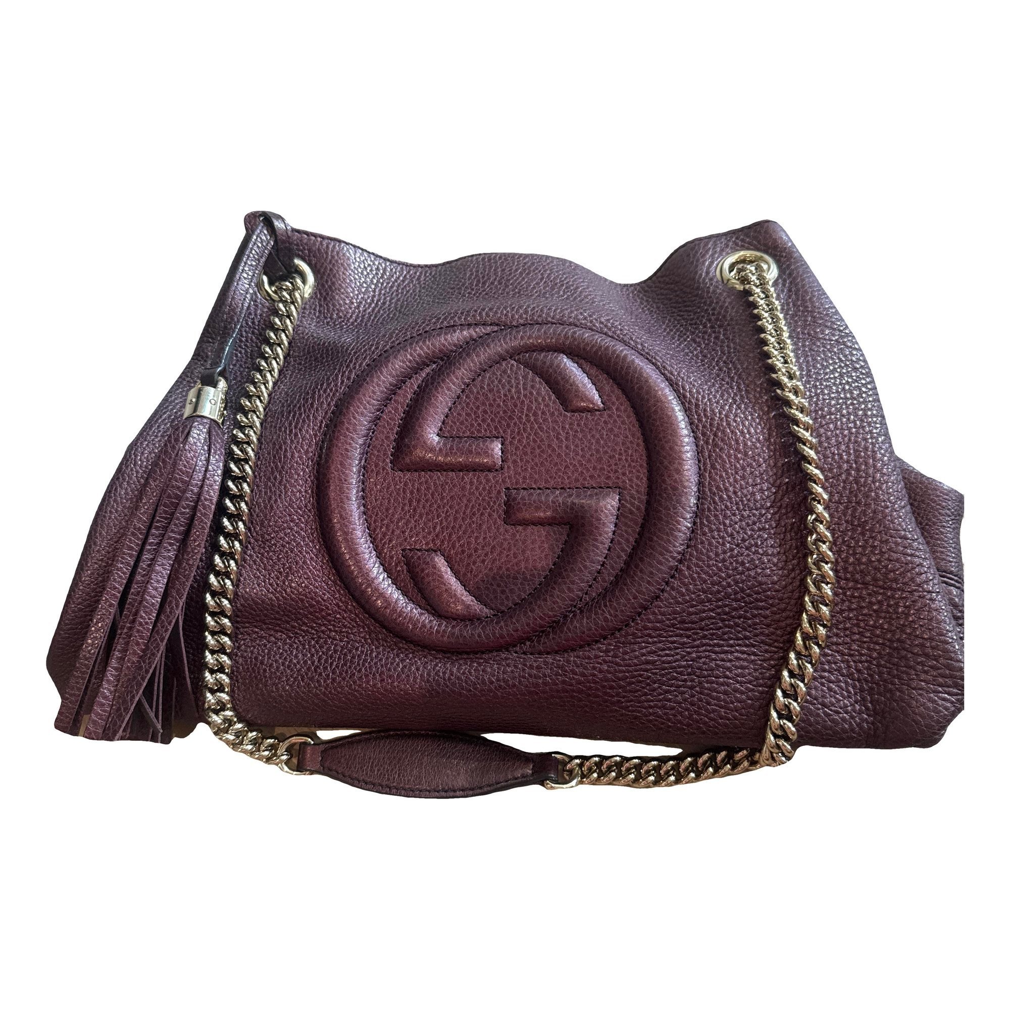 Soho Double Chain leather handbag