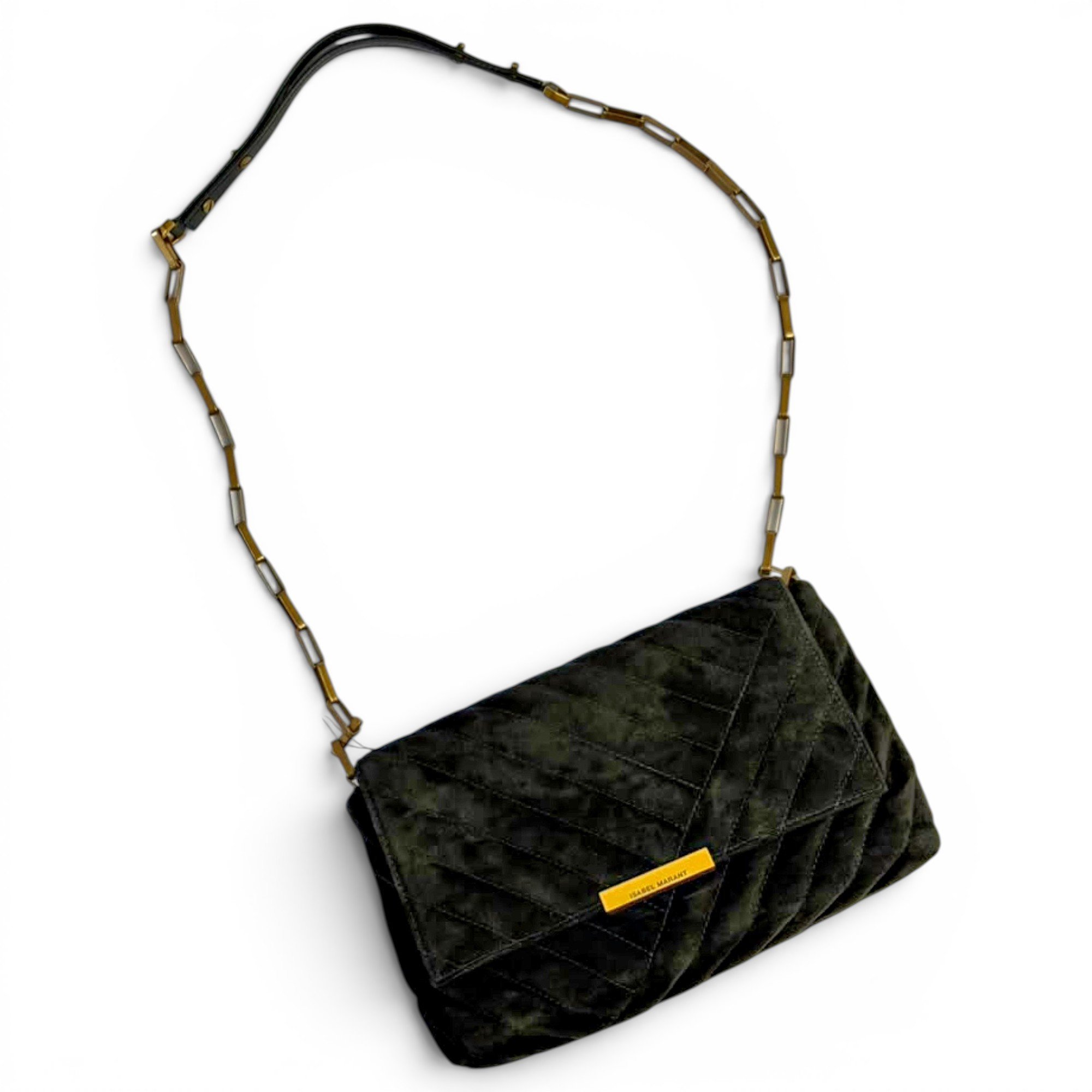 Velvet handbag