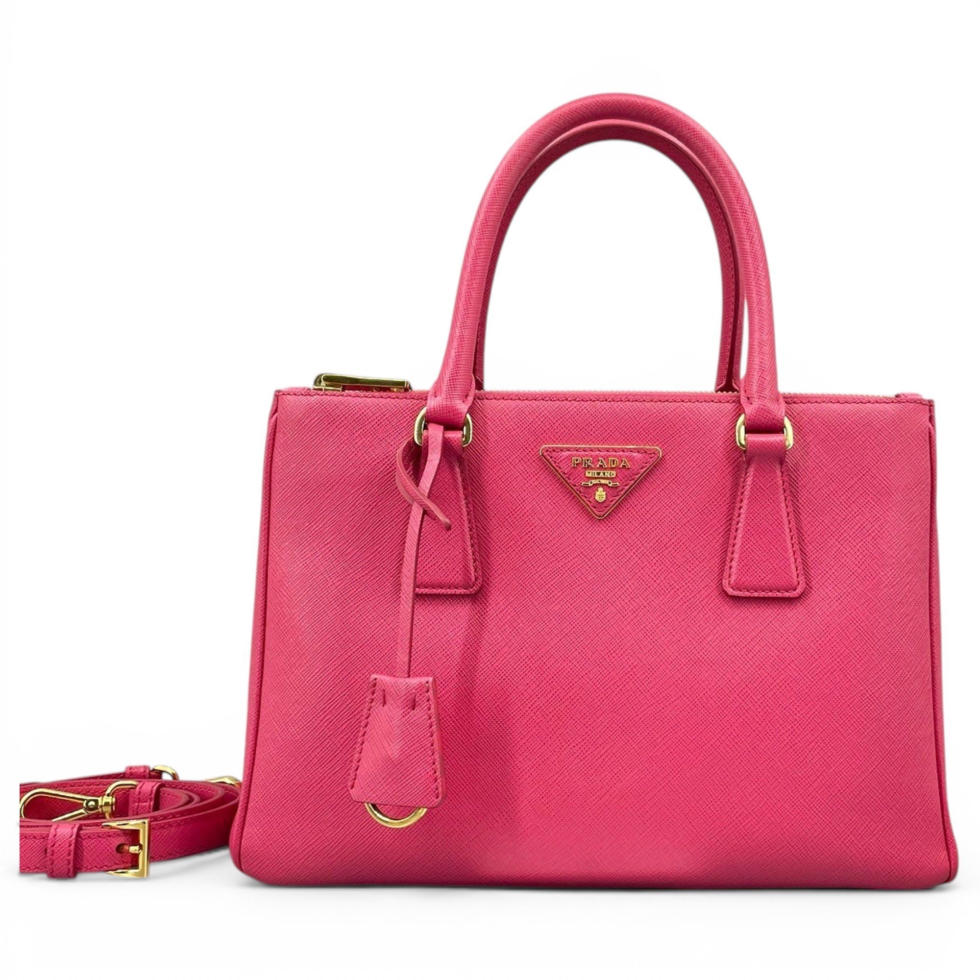 Galleria leather handbag