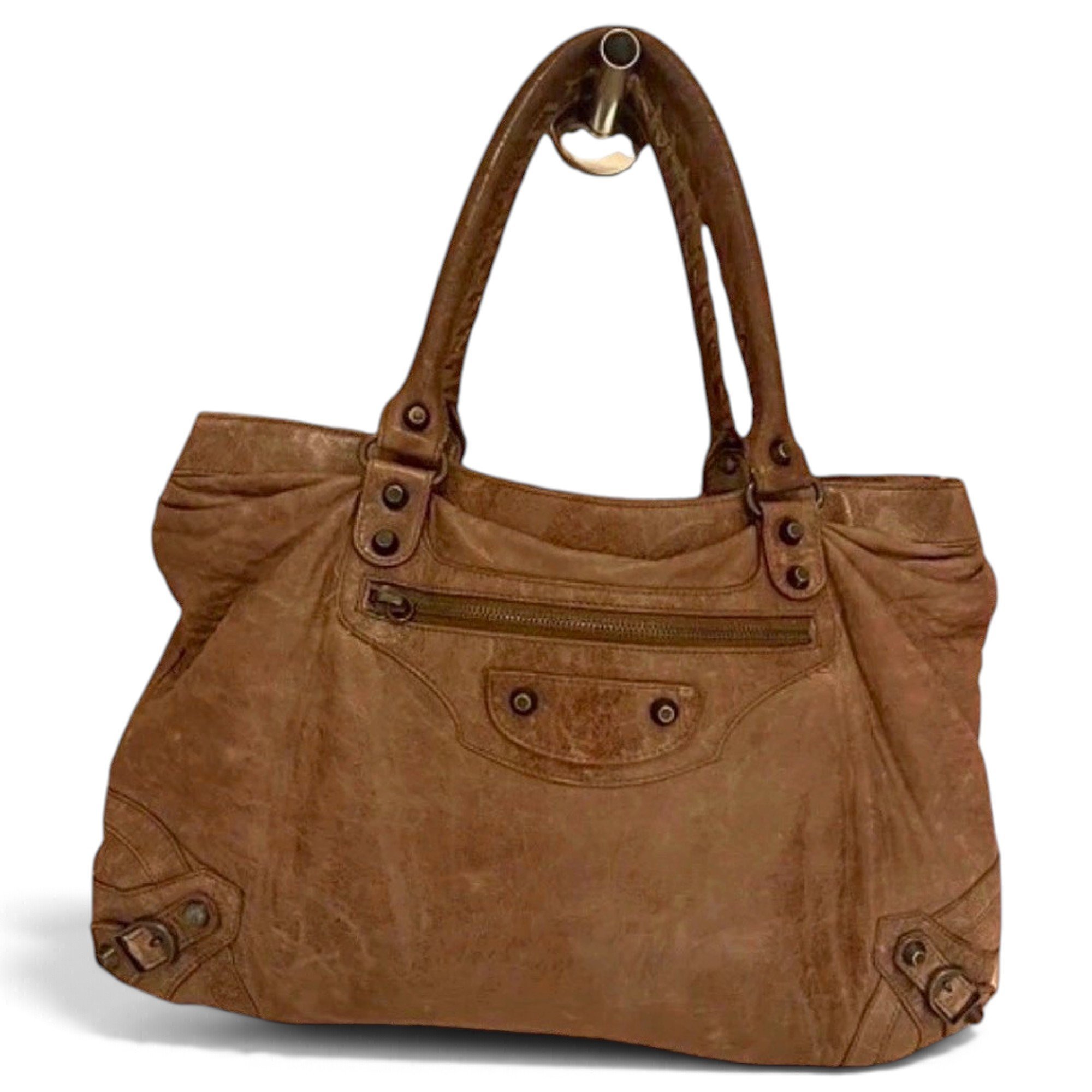 Balenciaga City leather handbag