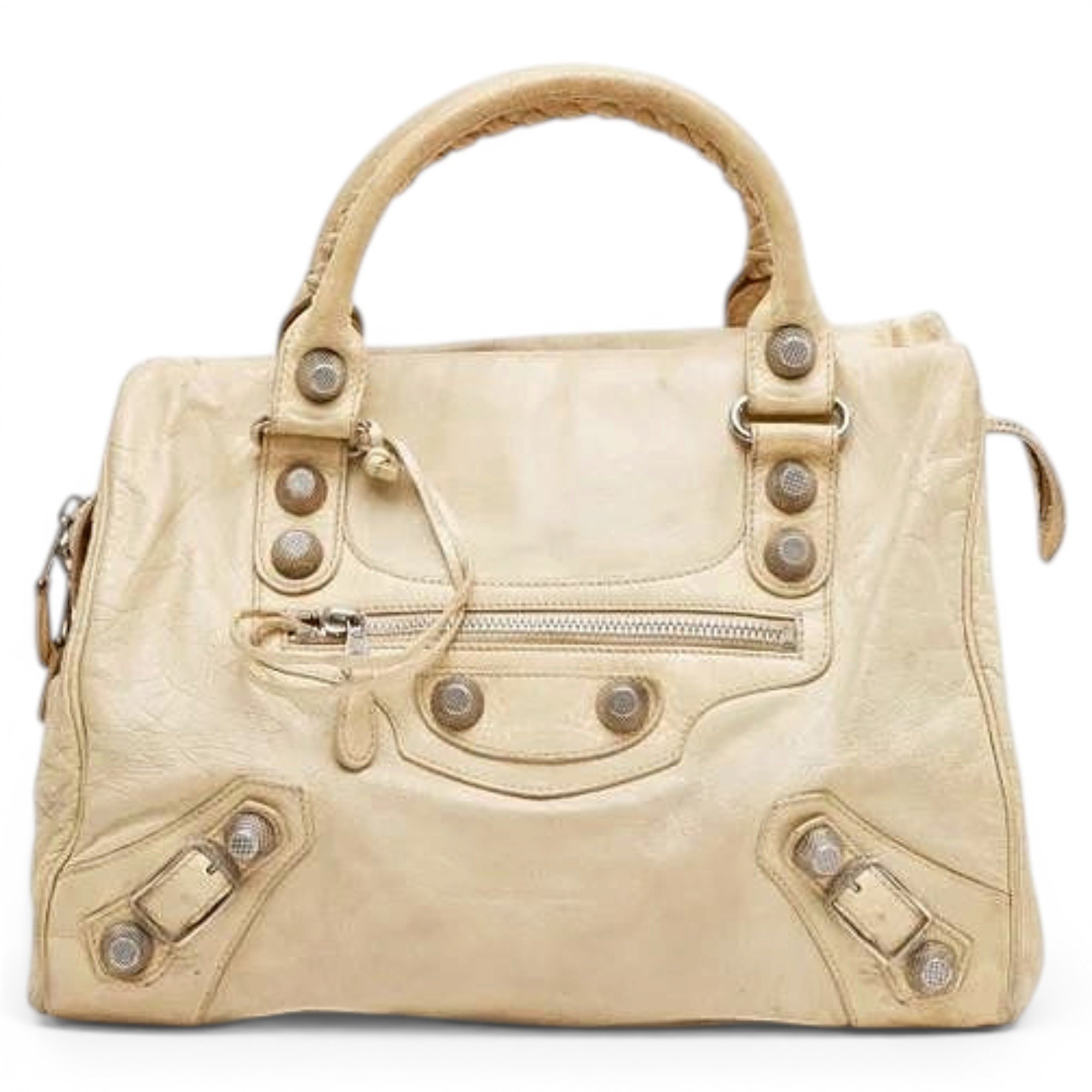 Leather handbag