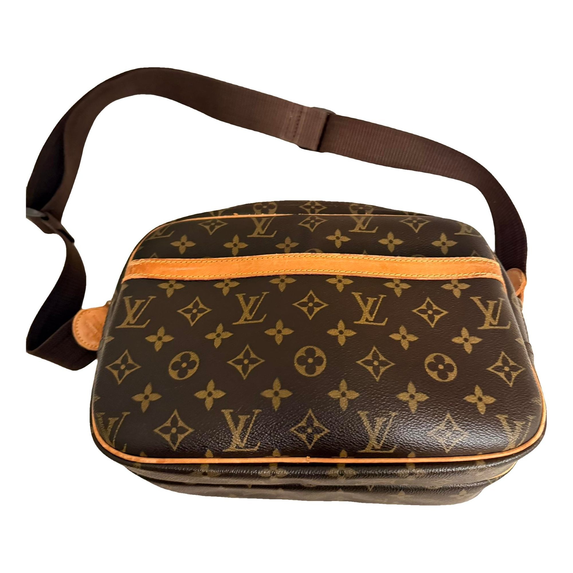 Reporter leather crossbody bag