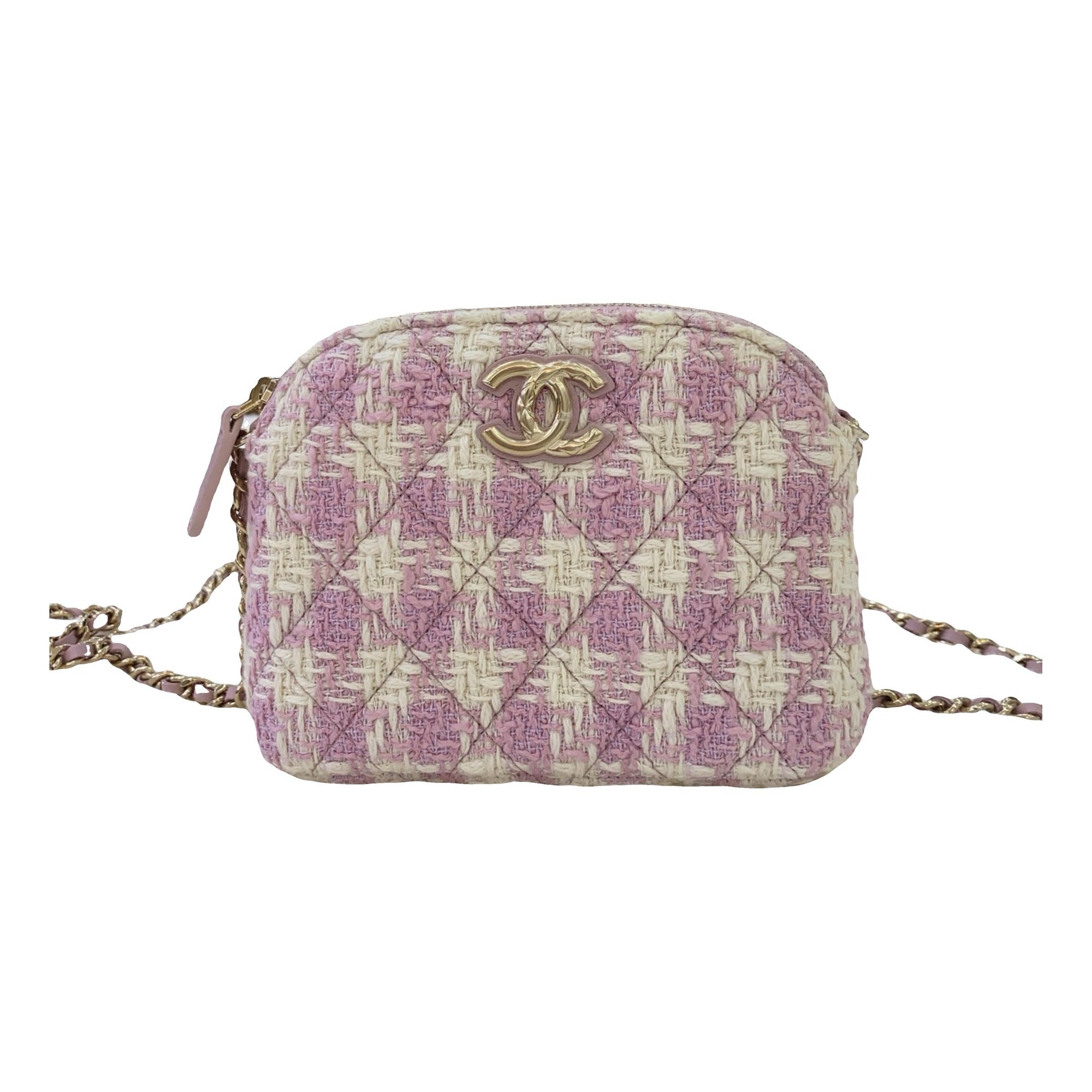 Vanity tweed handbag