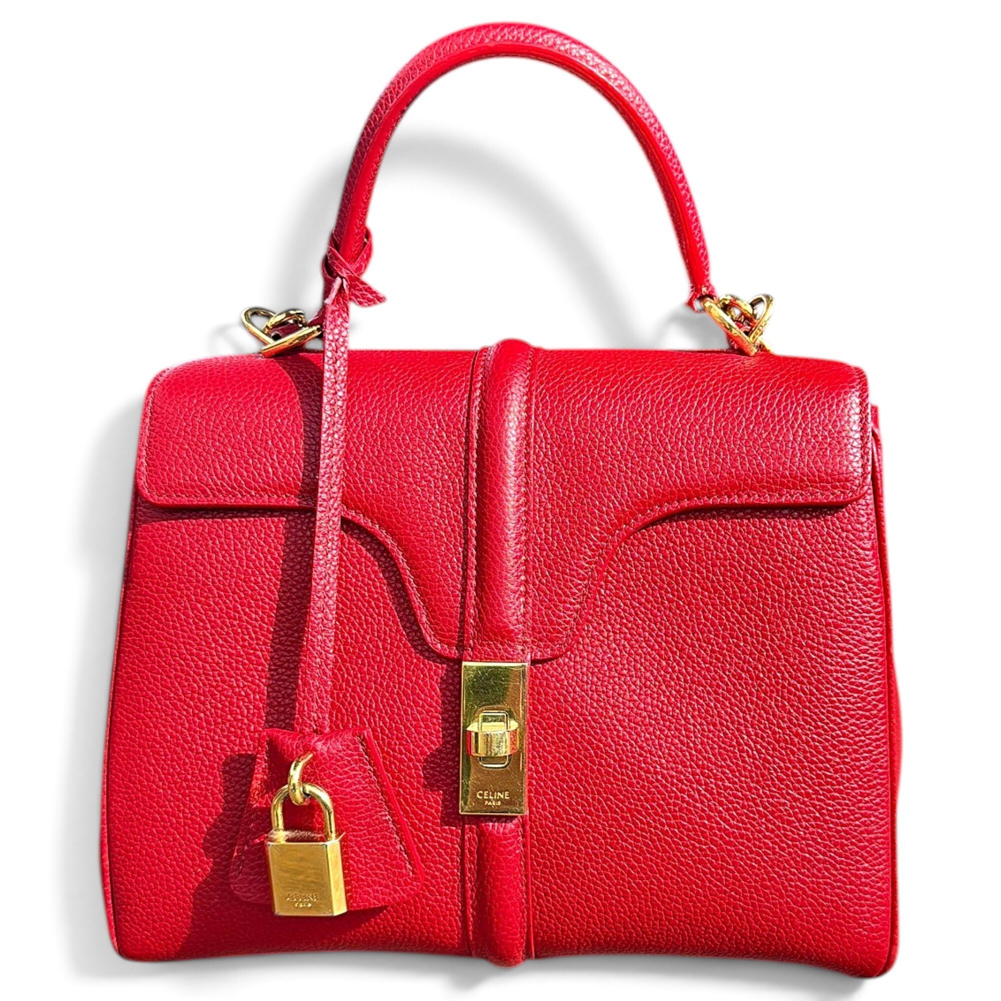 Sac 16 leather handbag