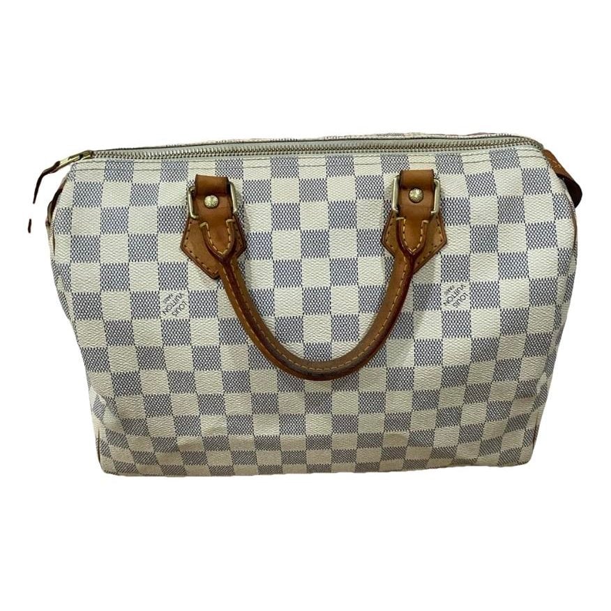 Speedy leather handbag