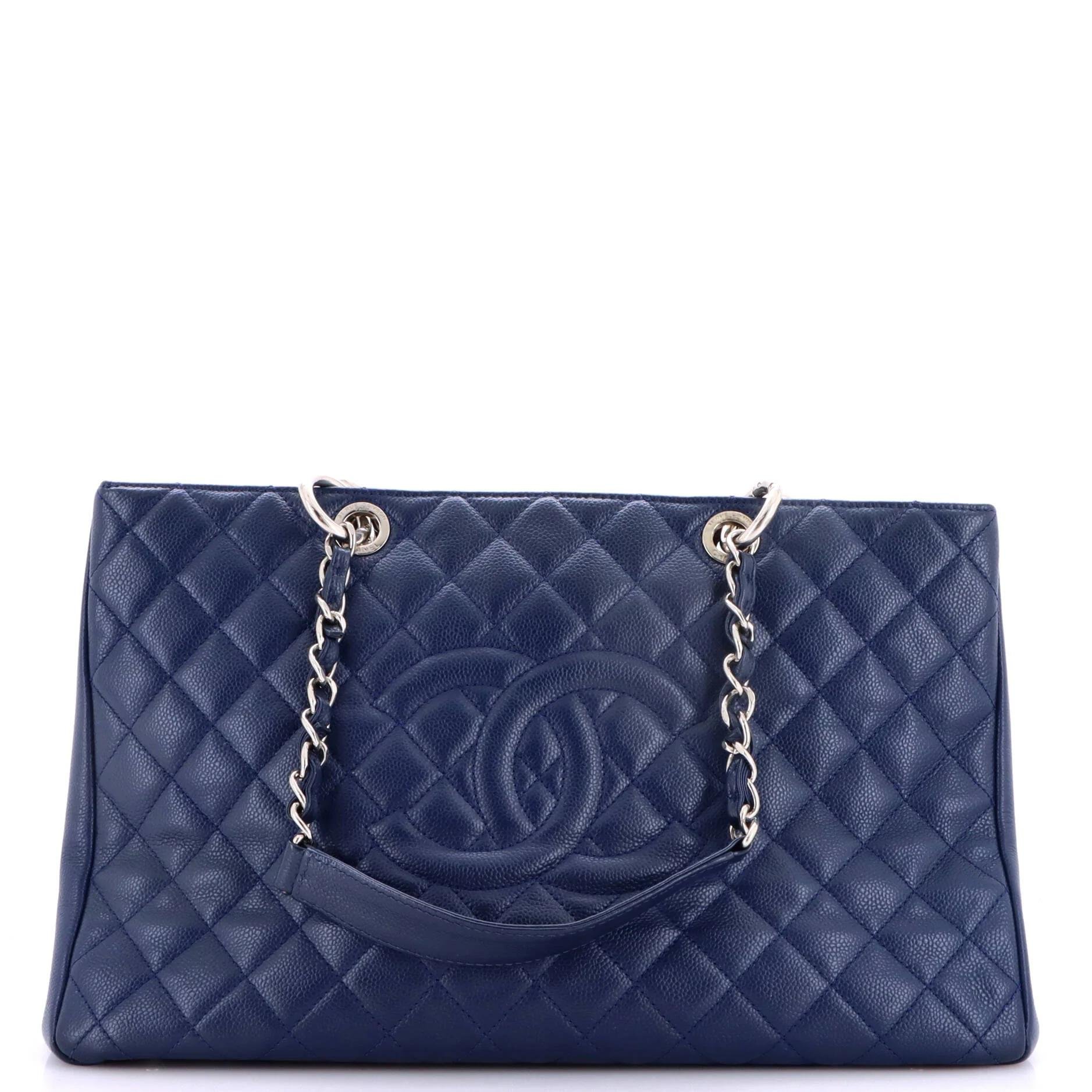 Classic CC Shopping leather tote