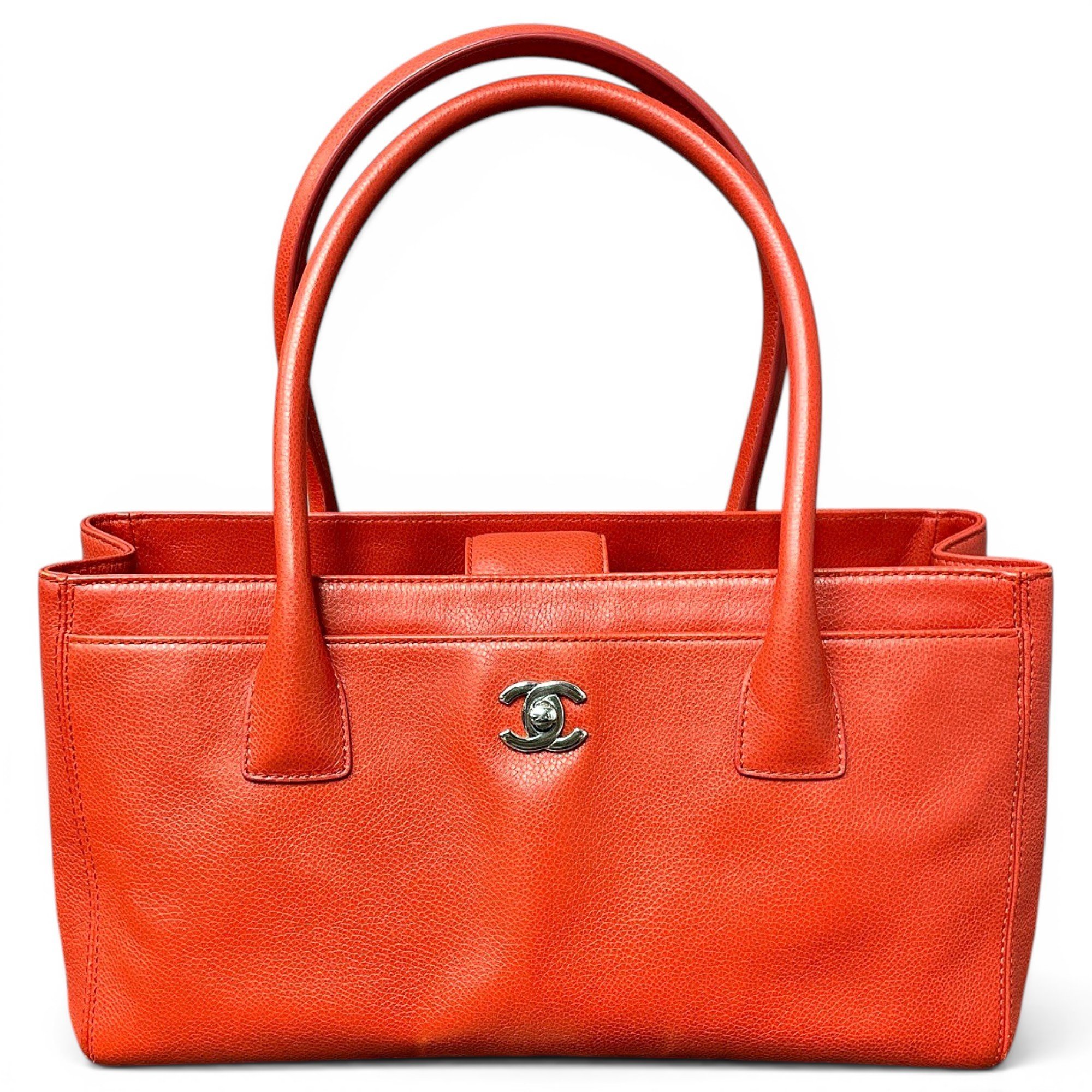 Executive leather tote