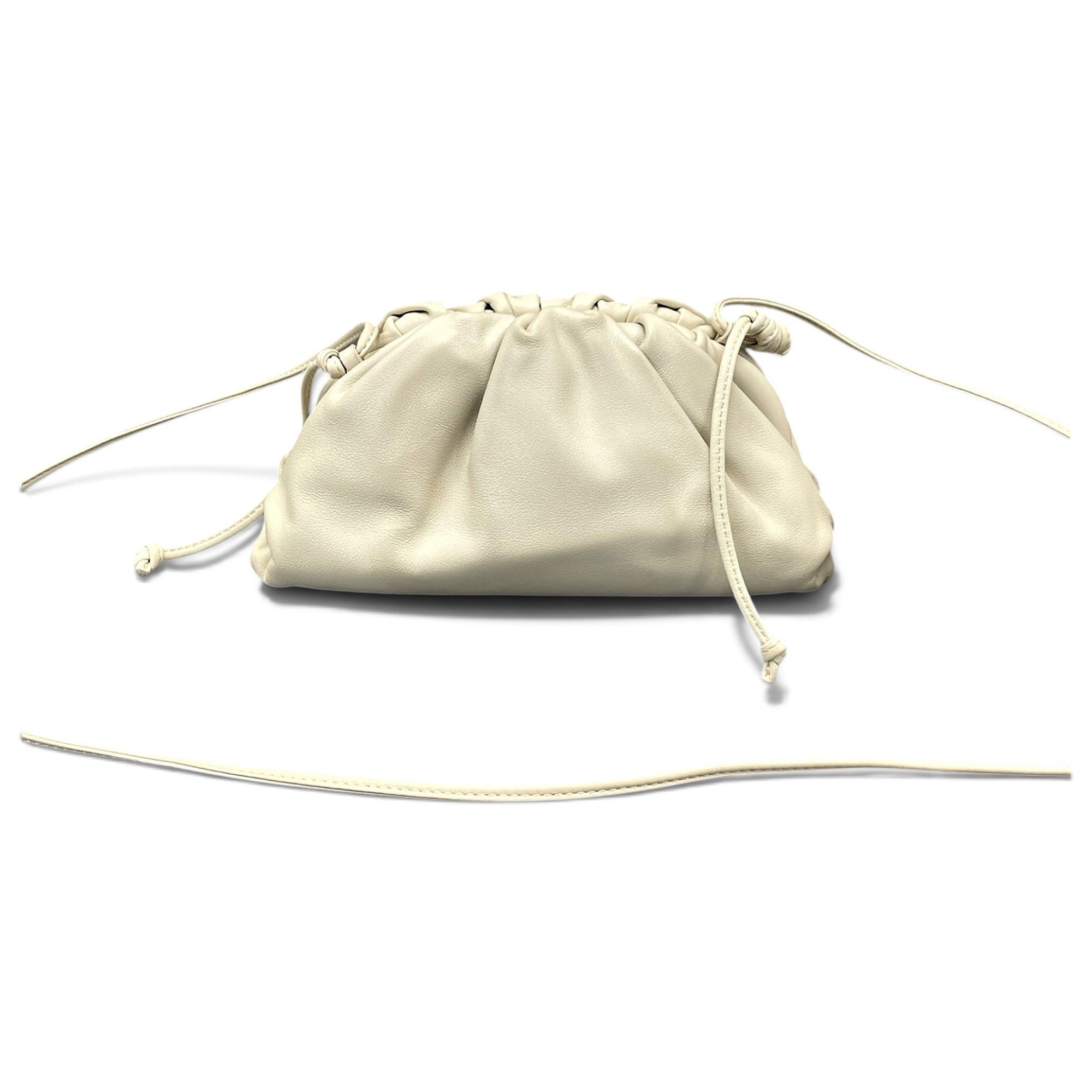 Pouch leather crossbody bag