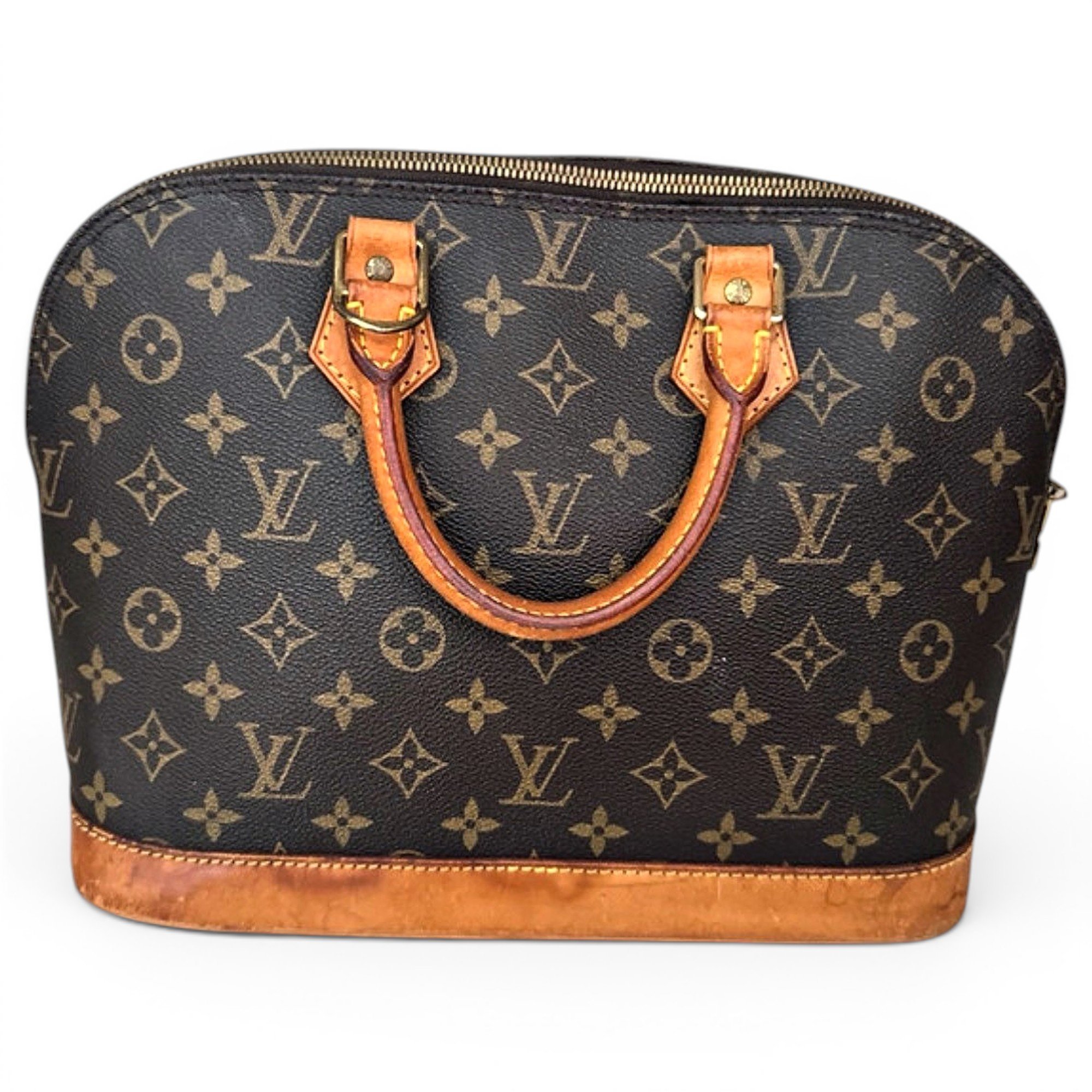 Alma leather handbag