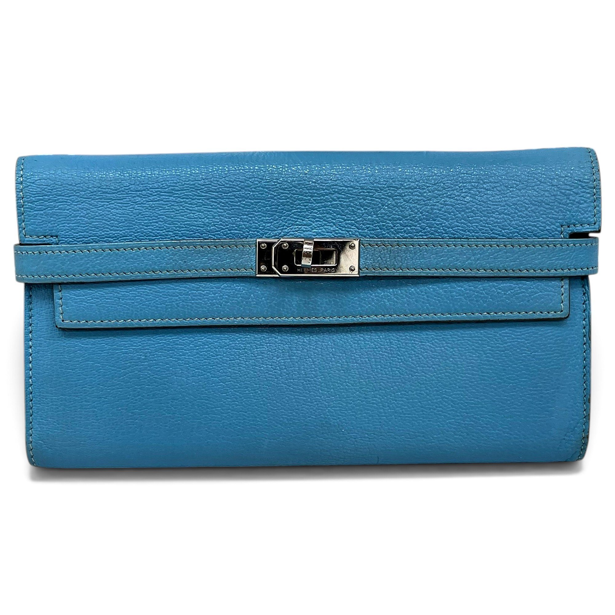 Kelly to go leather clutch bag