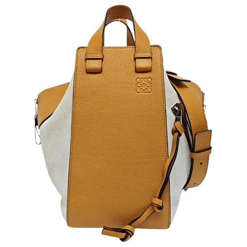 Hammock leather handbag
