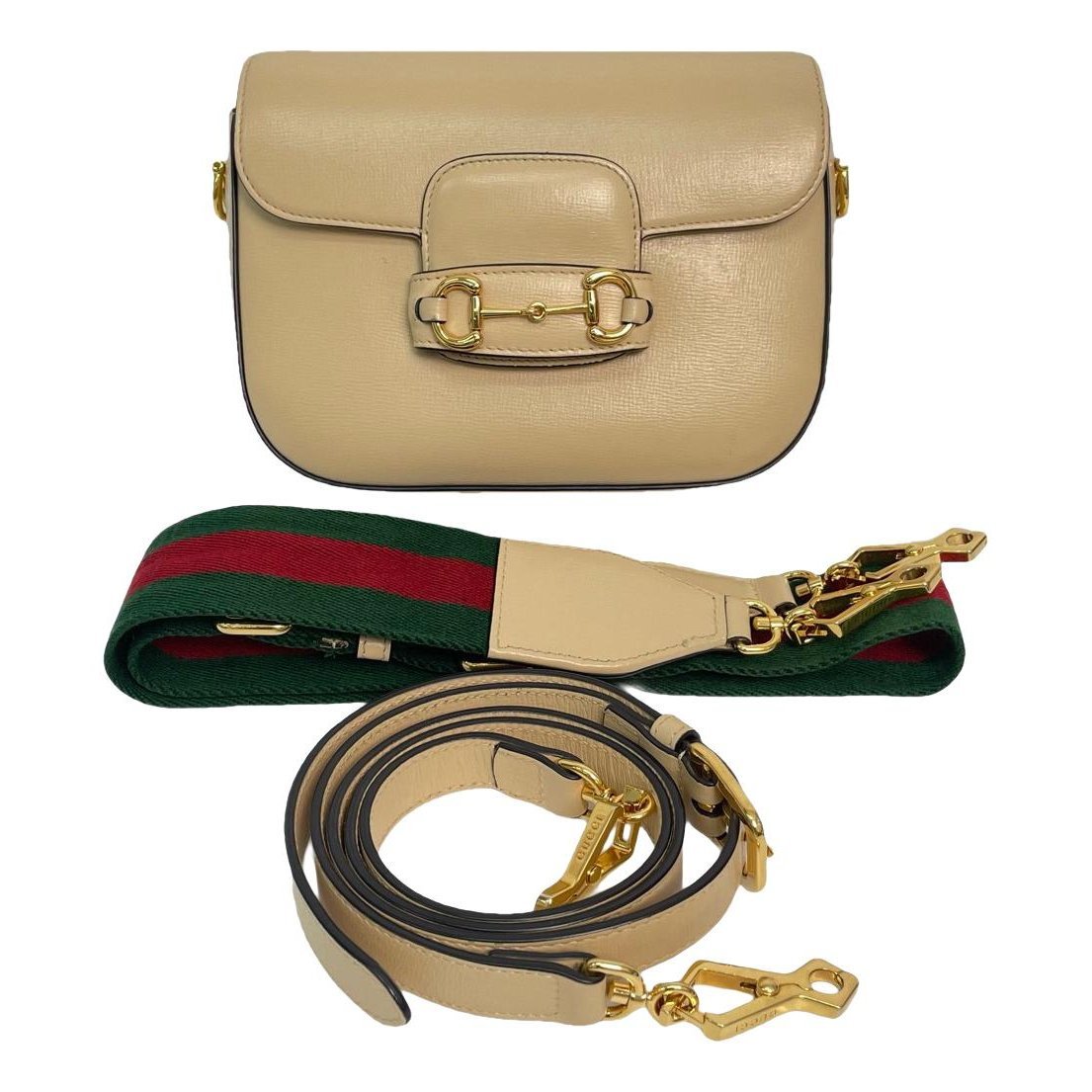 Horsebit 1955 Flap leather handbag