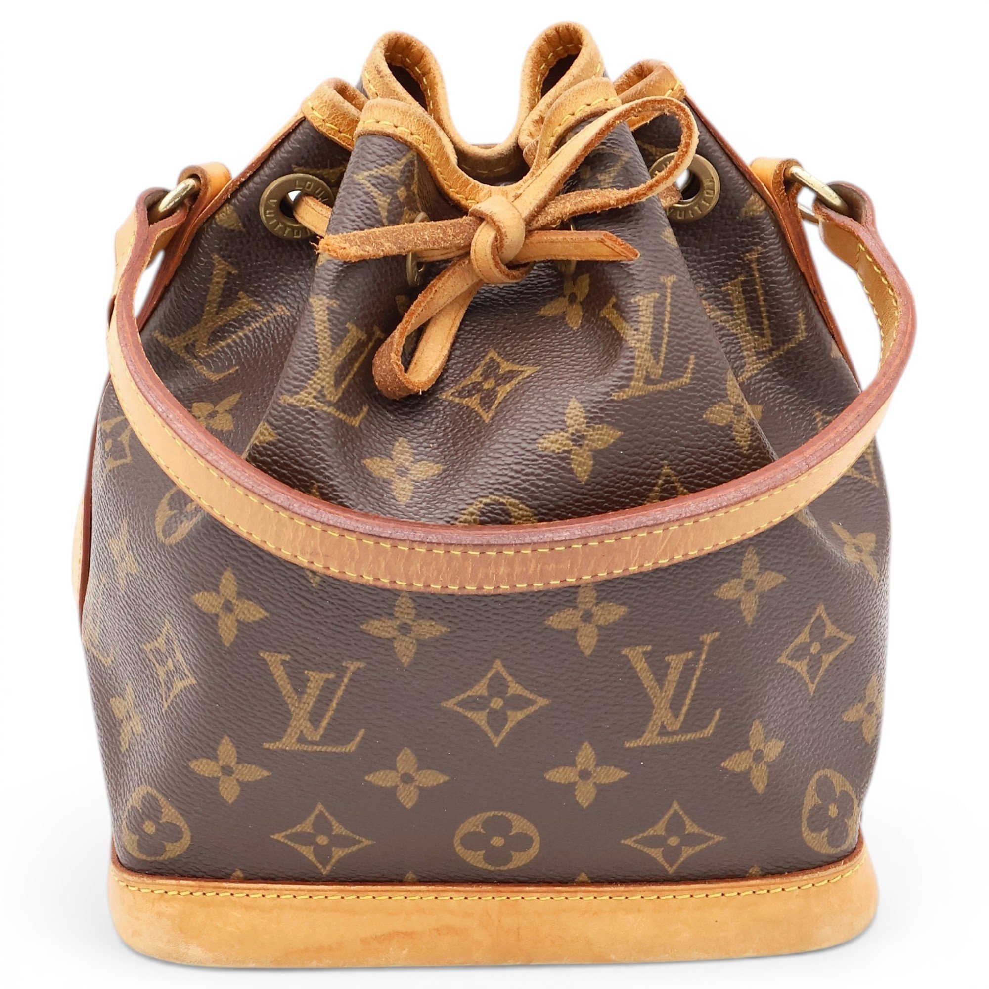 Nano Noé leather handbag
