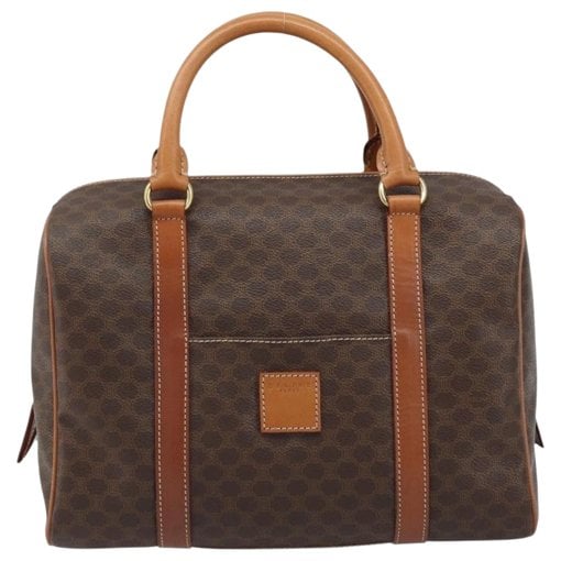 Leather bowling bag