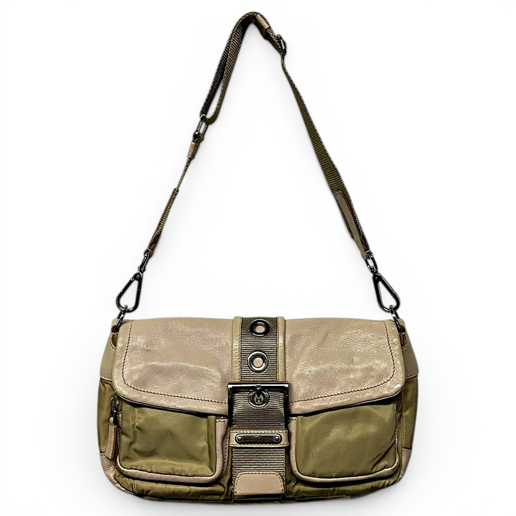 Prada Pocket leather handbag
