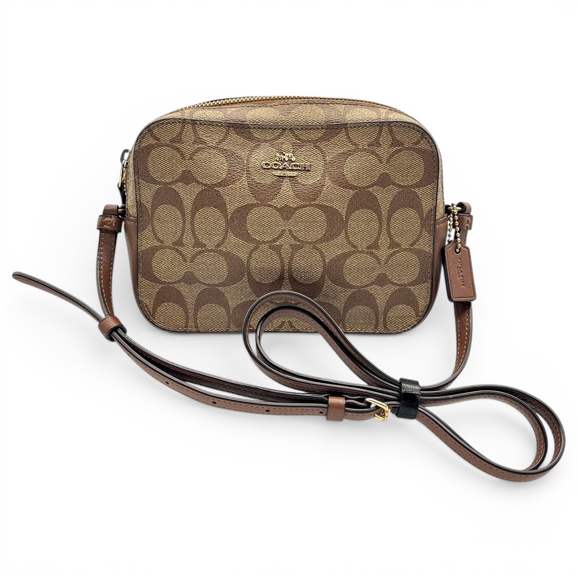 Leather crossbody bag