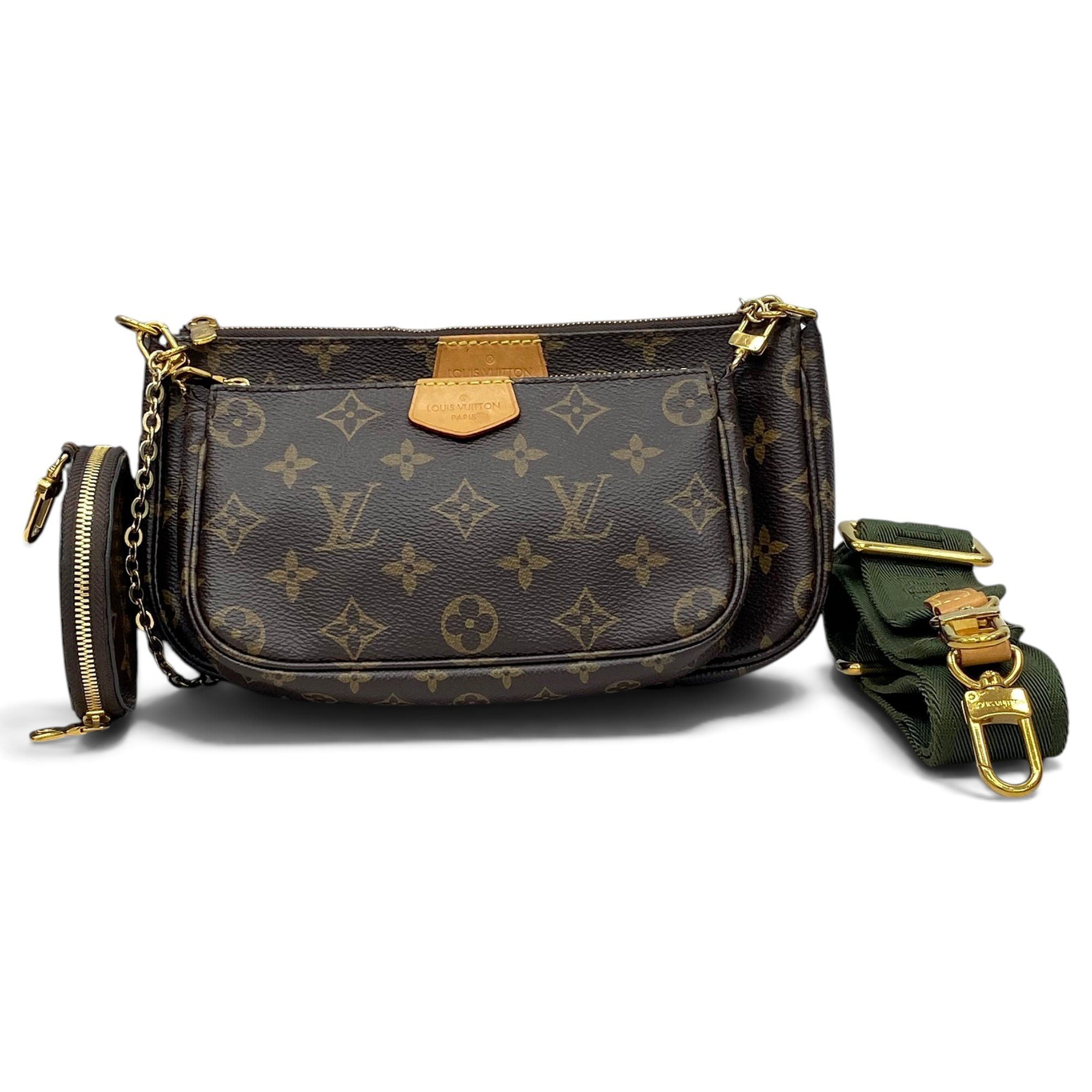 Multi Pochette Accessoires leather handbag