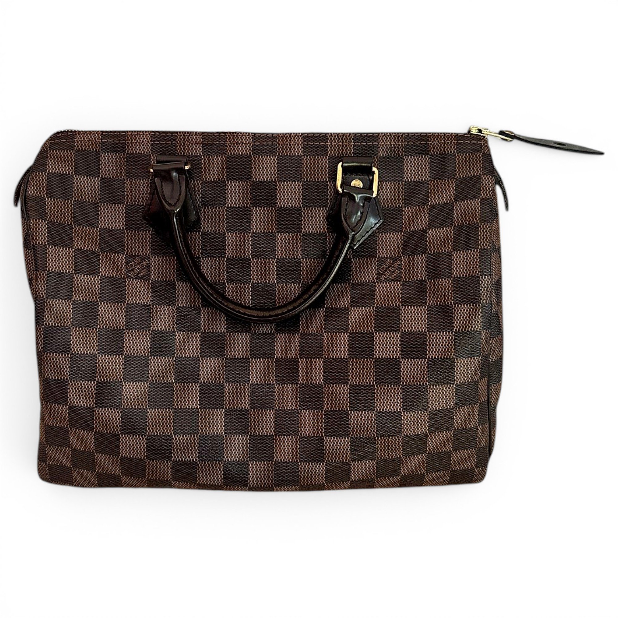 Speedy leather handbag