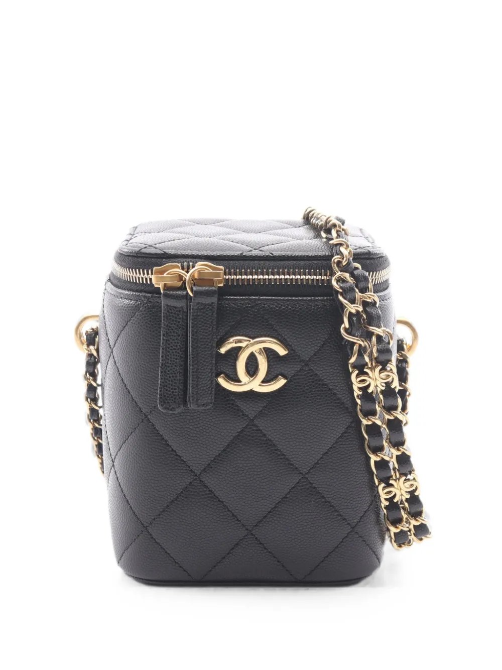 2021 CC quilted vanity bag