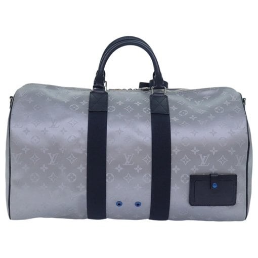 Keepall leather travel bag