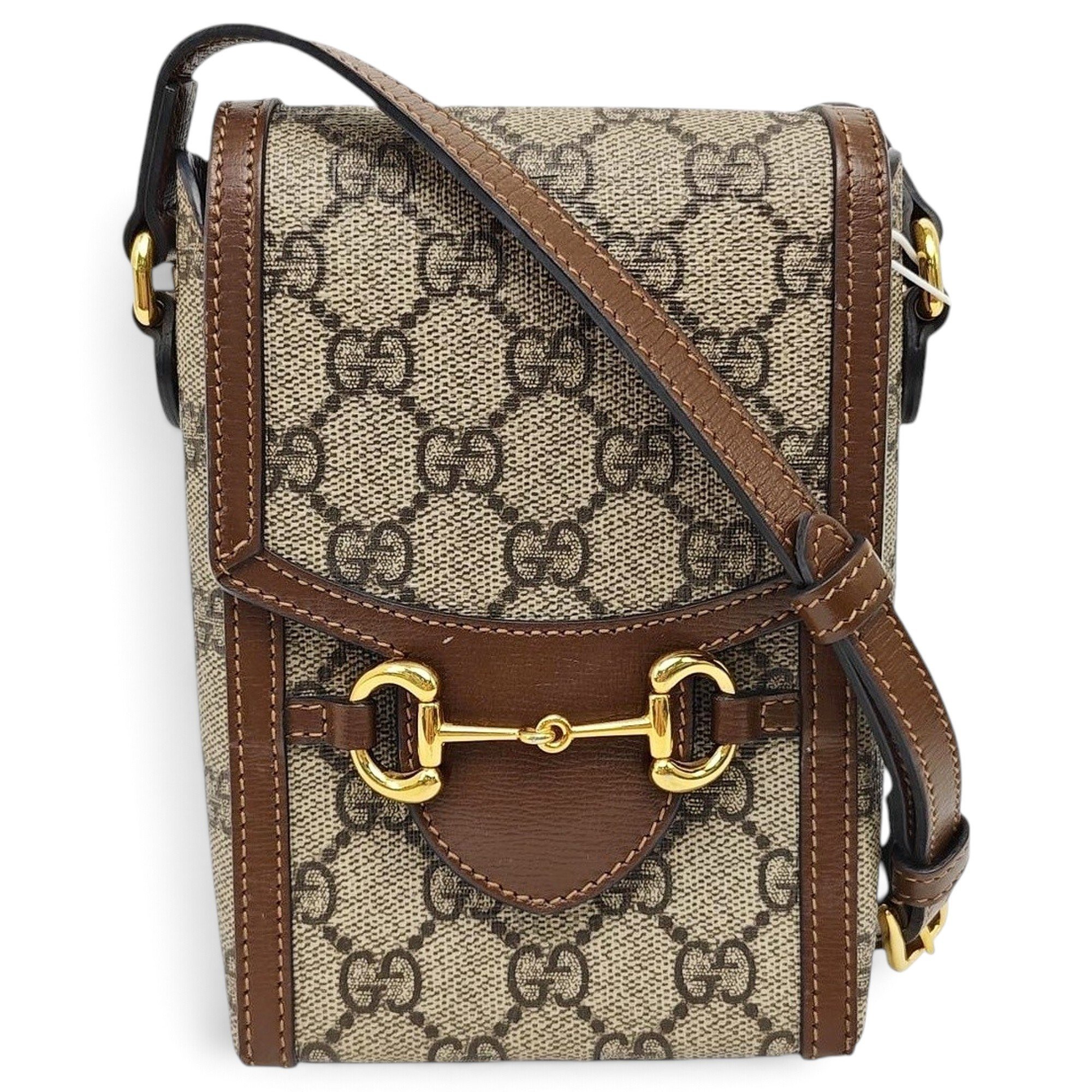 Handle Horsebit 1955 leather handbag