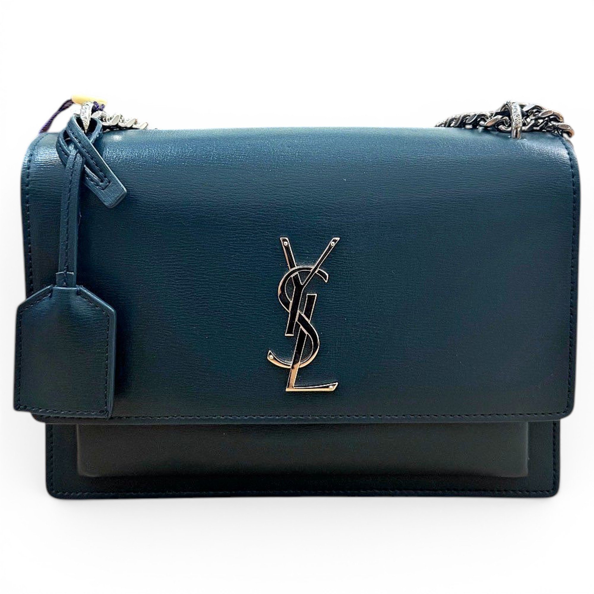 Sunset leather handbag