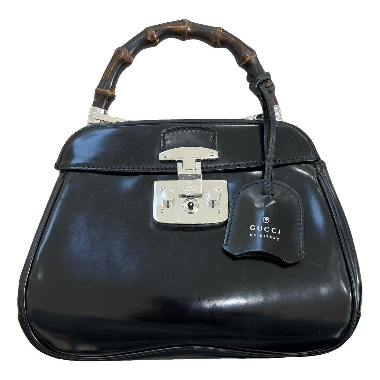Leather handbag