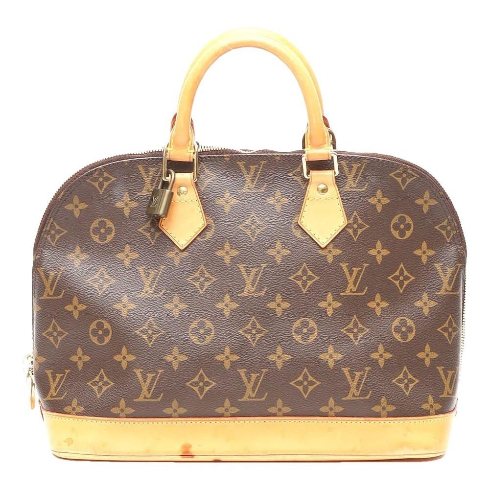 Alma leather handbag