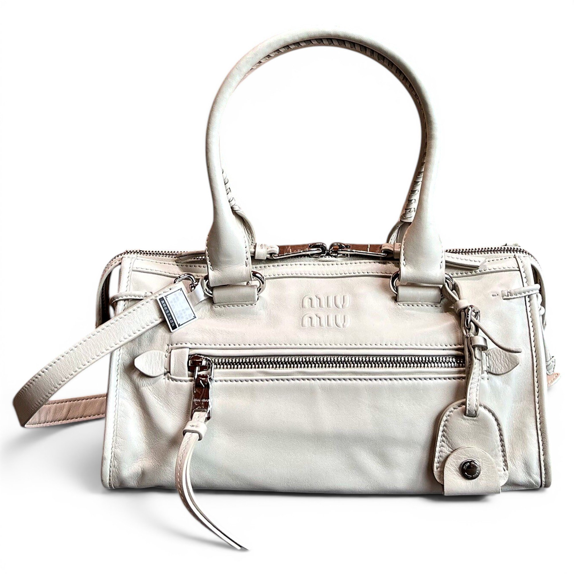 Leather handbag