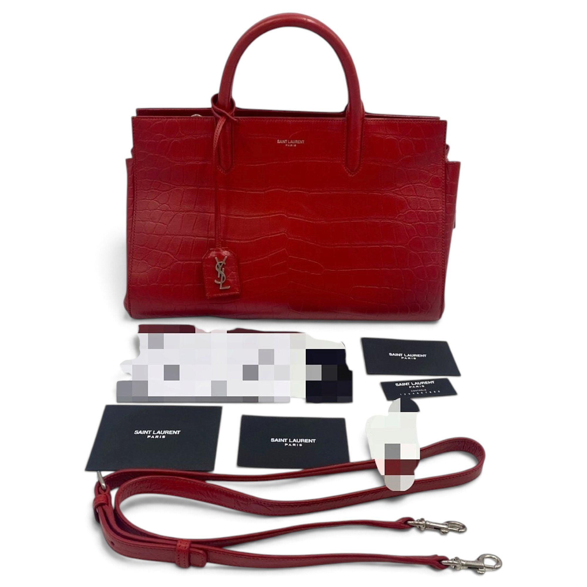 Saint Laurent Sac de Jour leather handbag