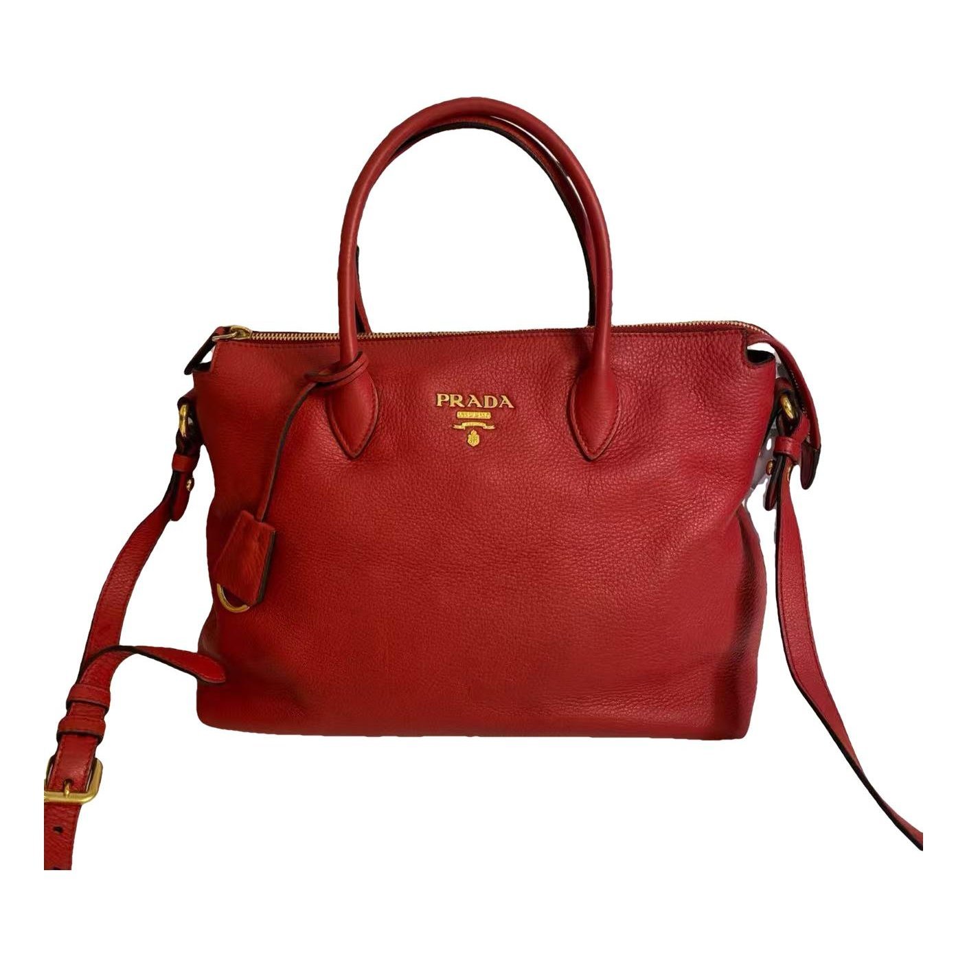 Leather handbag