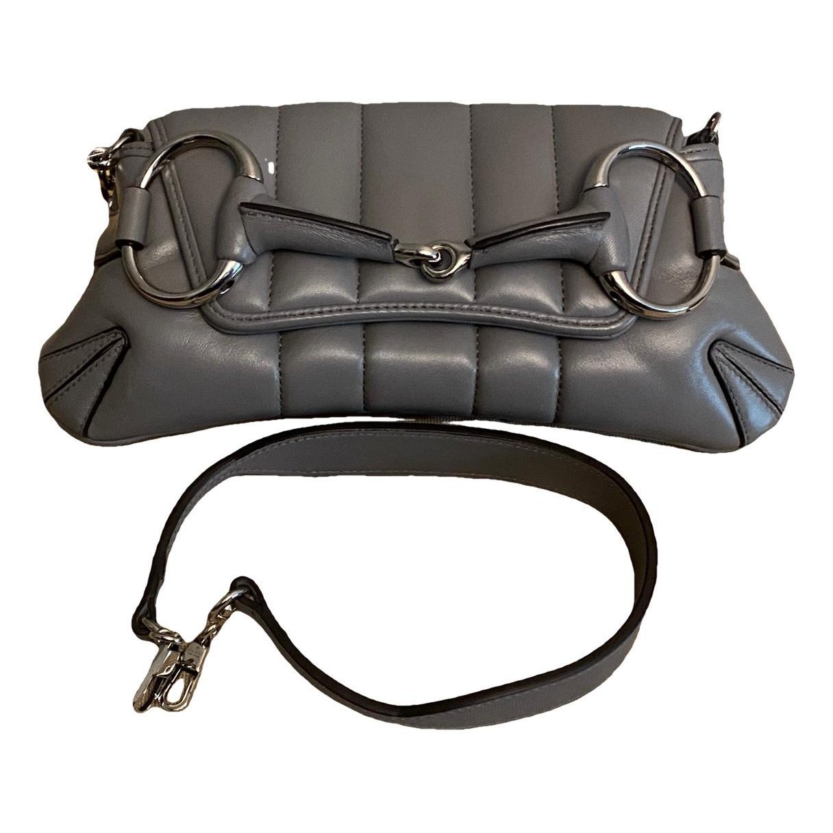 Horsebit Chain leather handbag