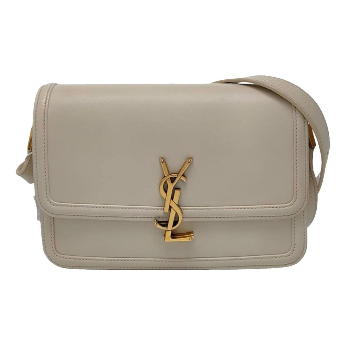 Solférino leather handbag