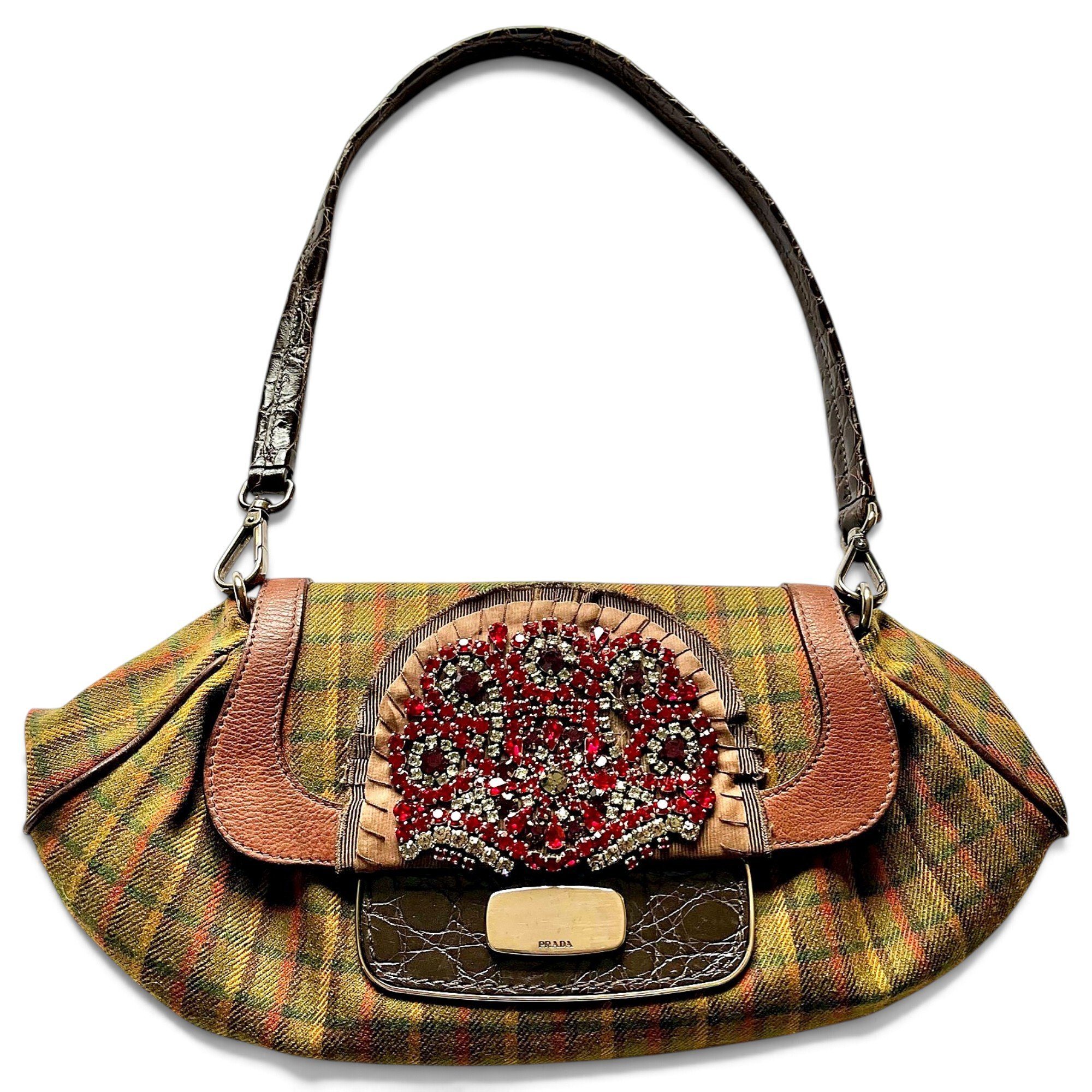 Tweed handbag