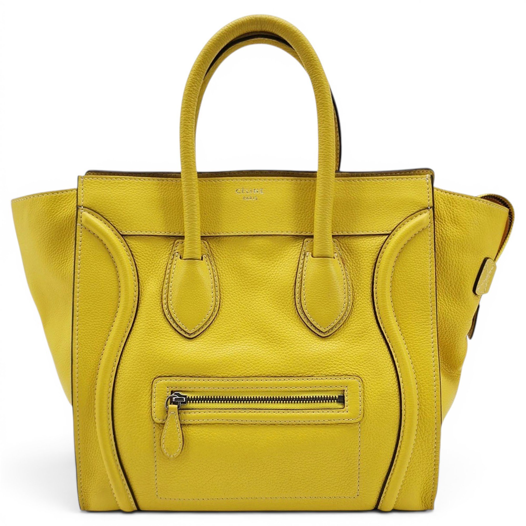 Luggage leather handbag