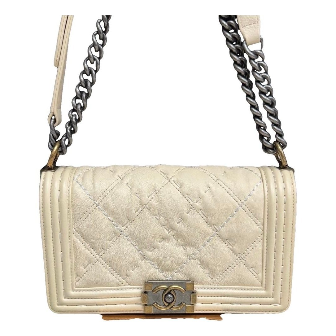 Boy leather crossbody bag