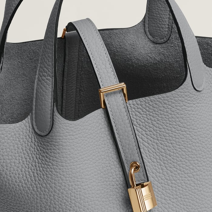 Gris Pantin Picotin Lock 18 Bag