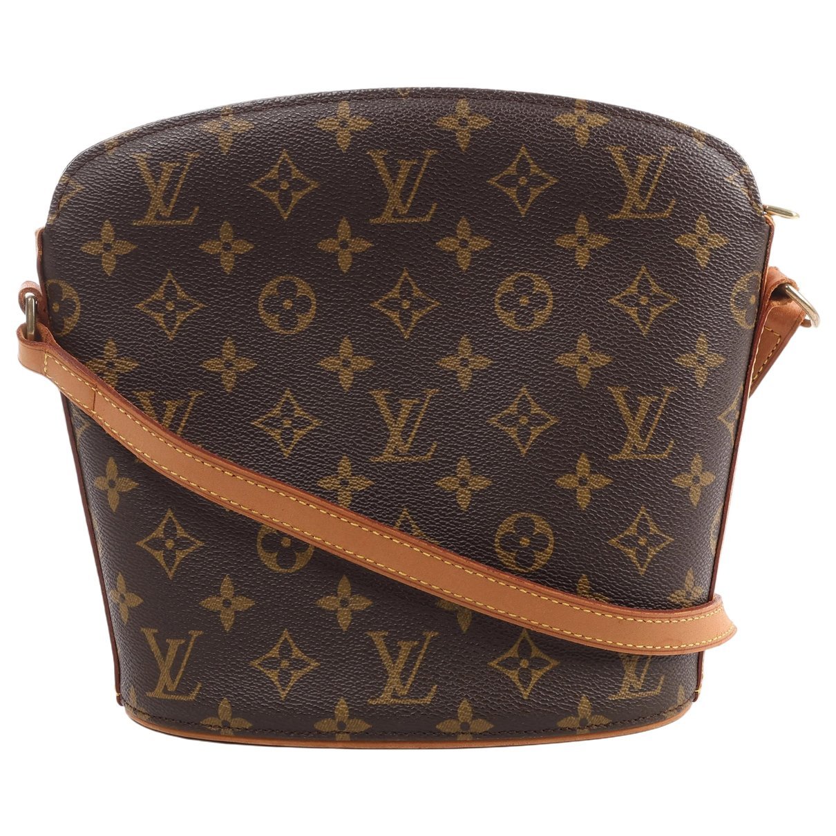 Drouot leather crossbody bag