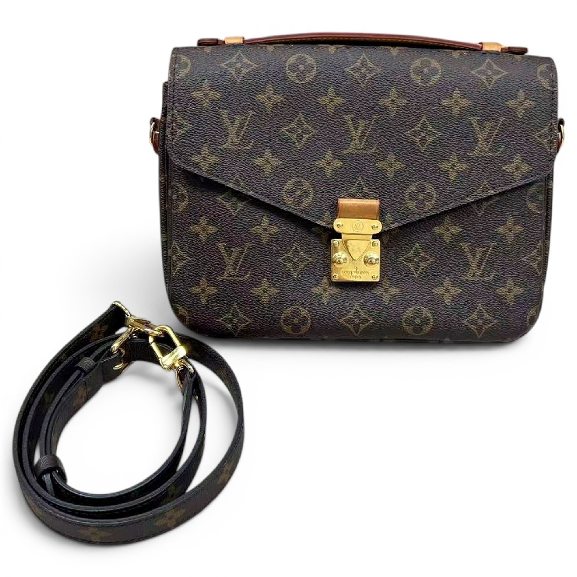 Metis leather handbag
