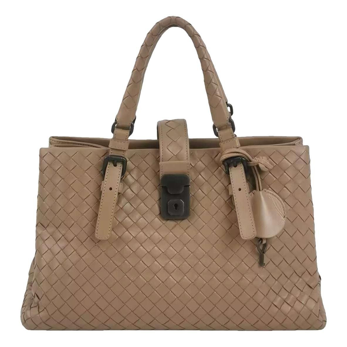 Roma leather handbag