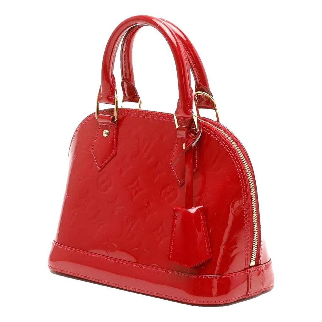 Alma BB patent leather handbag