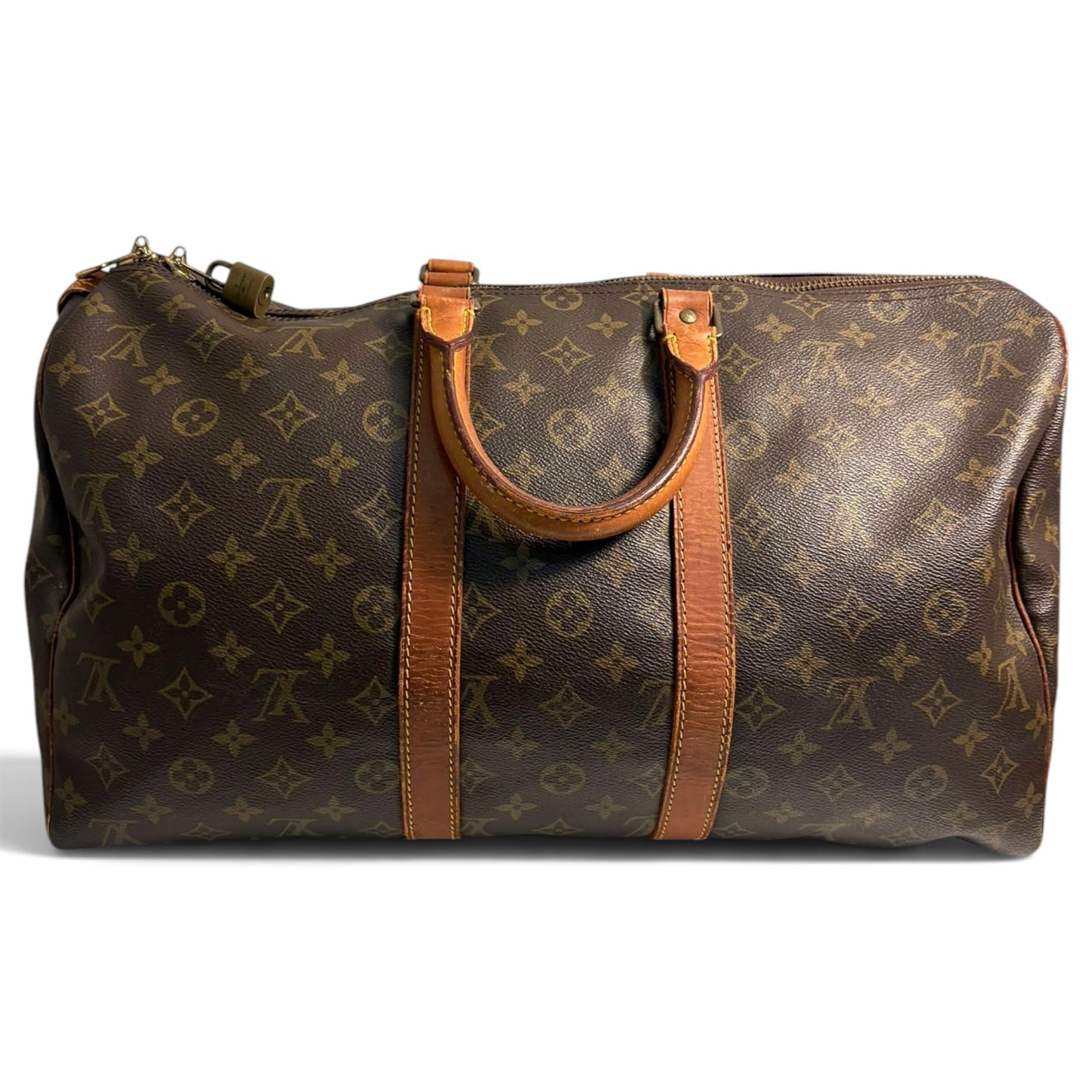 Keepall leather 48h bag