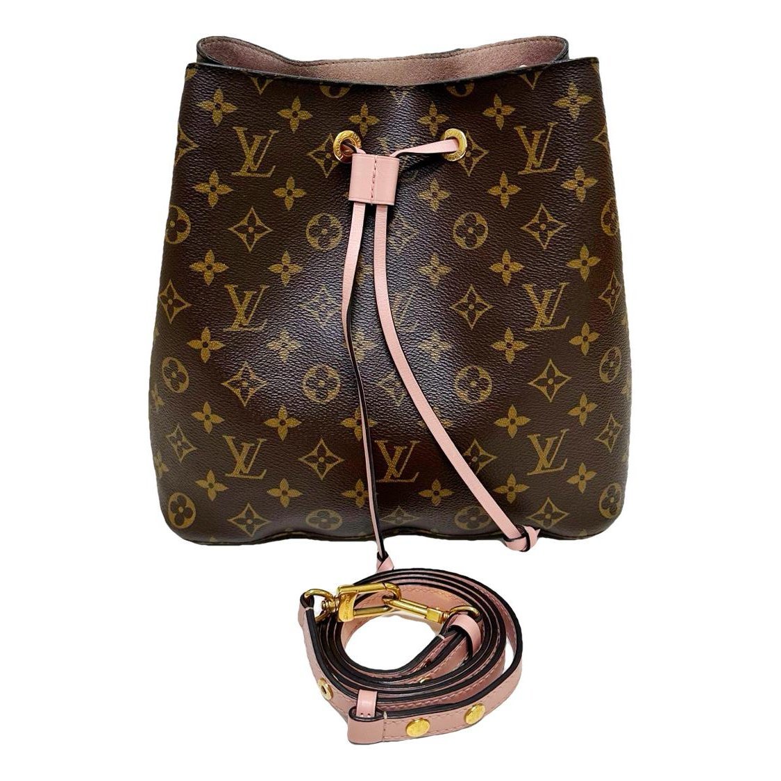 Nano Noé leather handbag