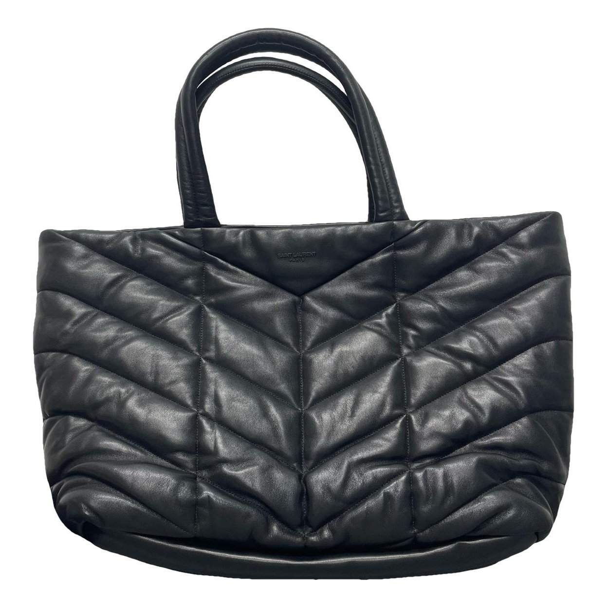 Leather tote