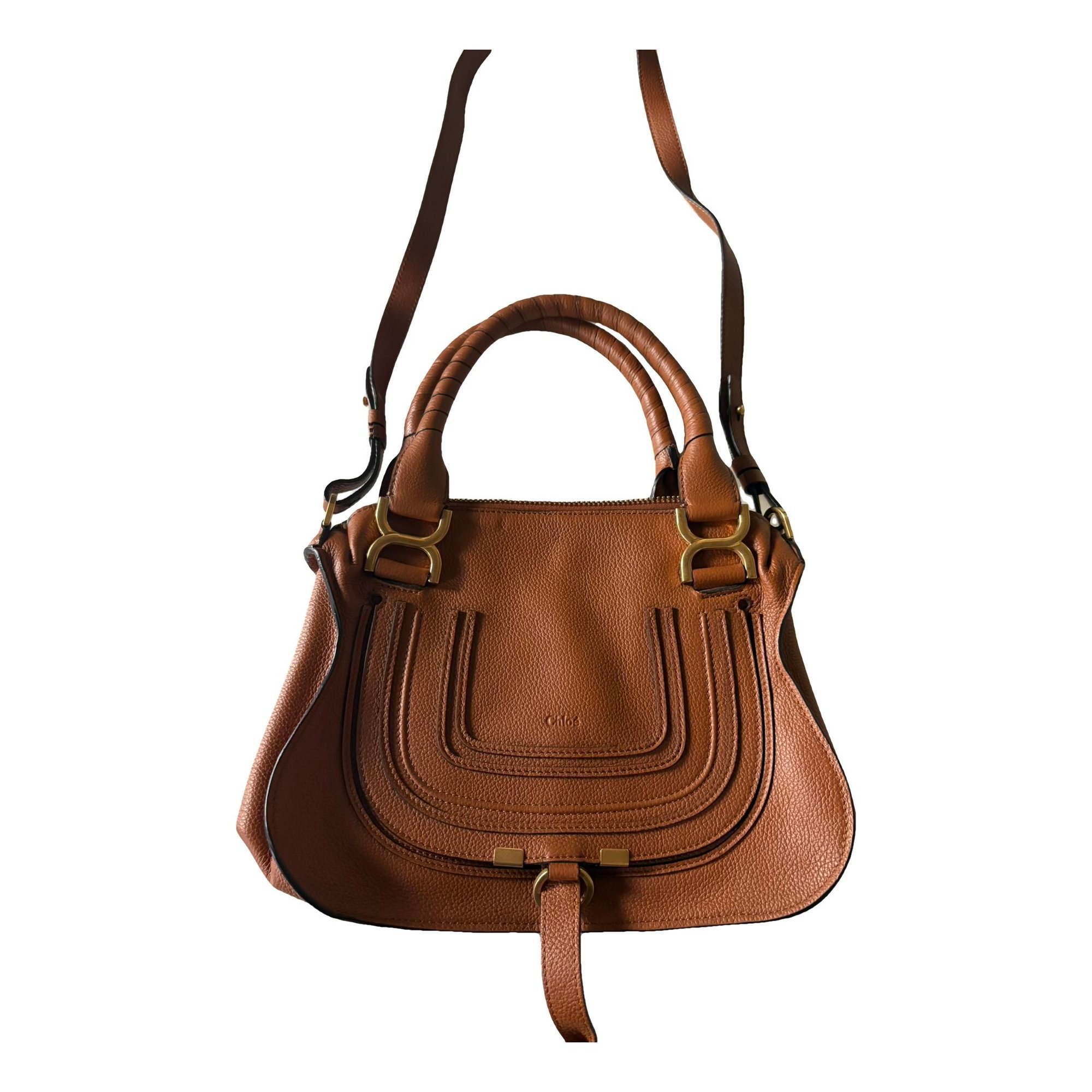 Marcie leather handbag