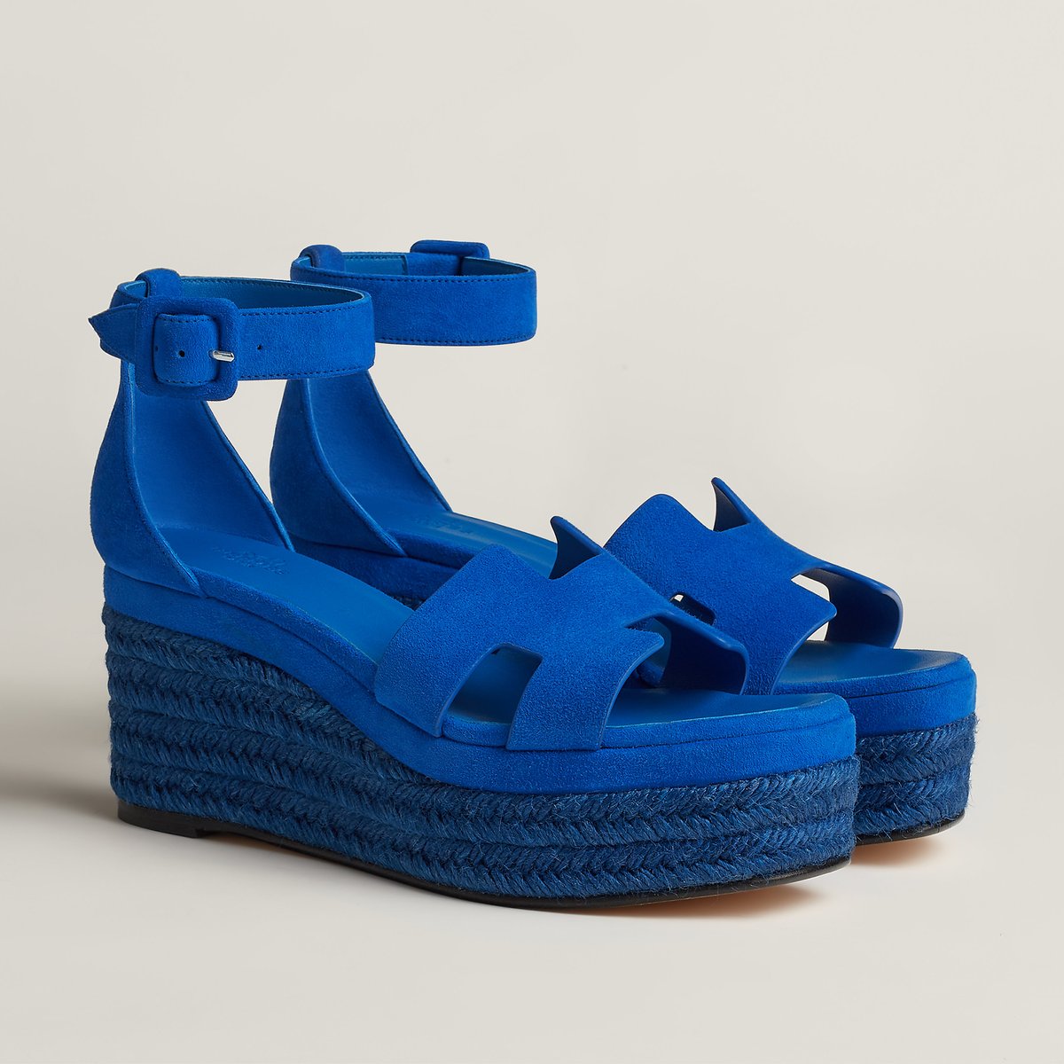 Bleu Océan Elda Espadrille
