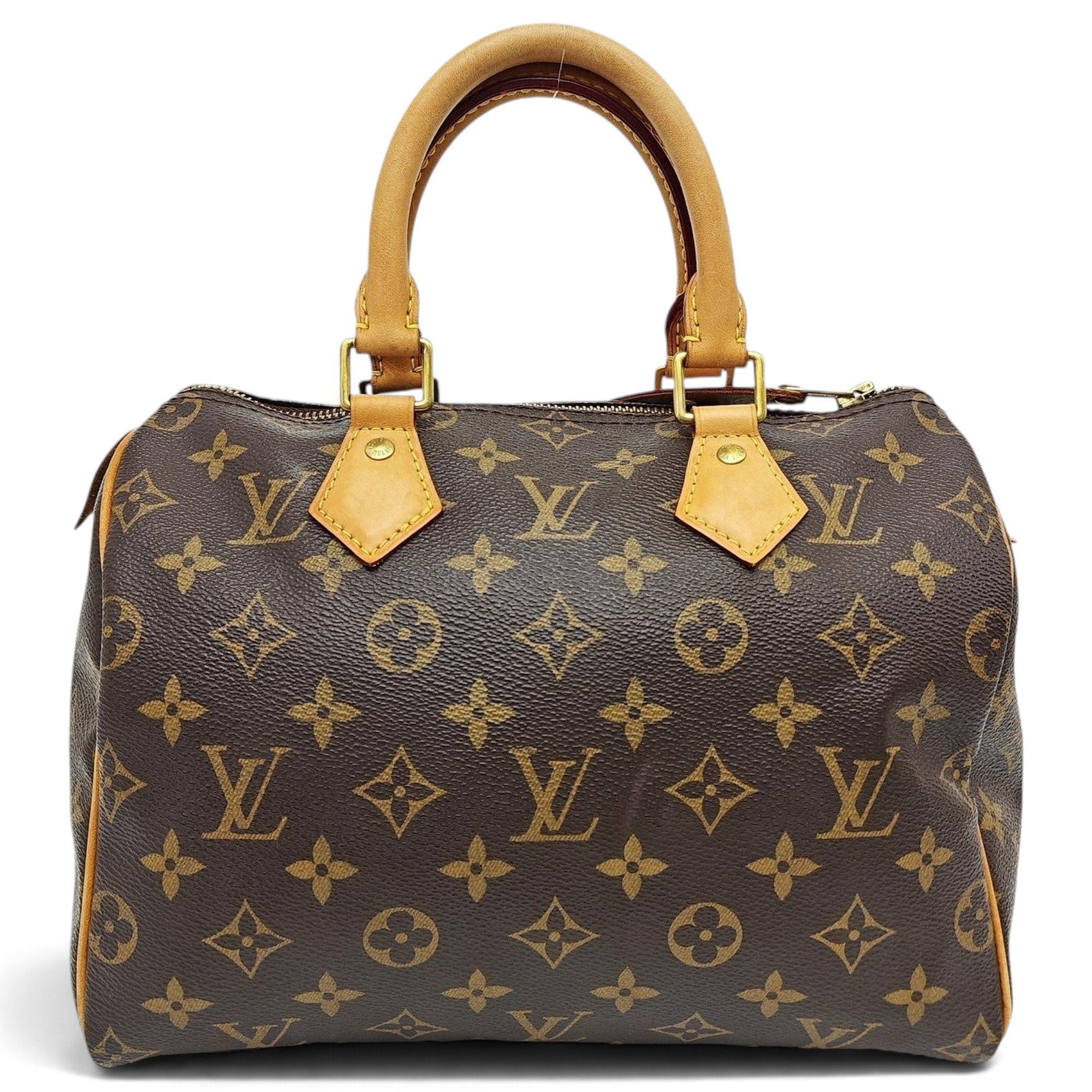 Nano Speedy / Mini HL leather handbag