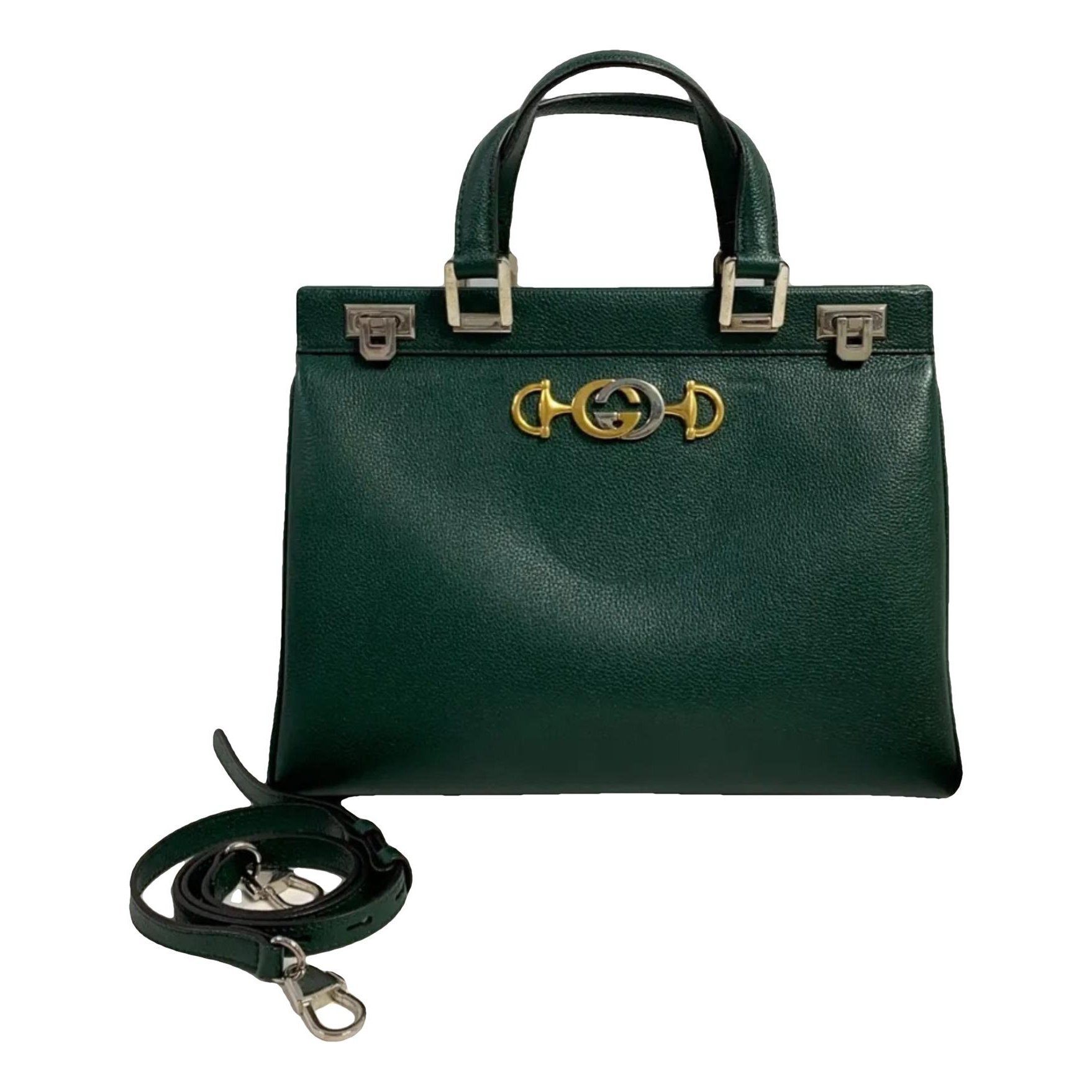 Zumi leather handbag